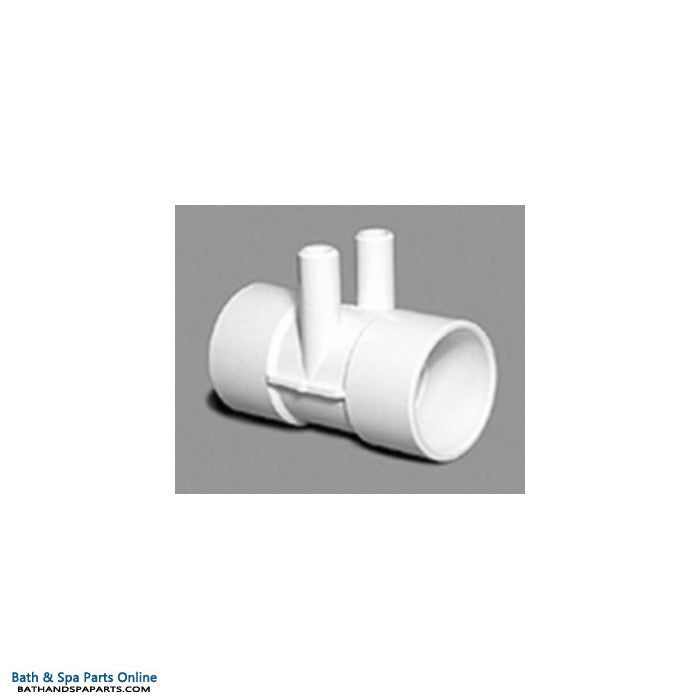 Colector 2" - 2 Puertos, 2" Deslizante x 2" Deslizante, (2) 3/4" SB