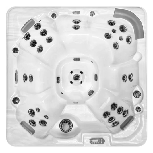 Replacement Spa Cover (Stock) for the Twister, or Aurora Models - 2015 - Present-Cover: Aurora/Twister/SW7 Chocolate